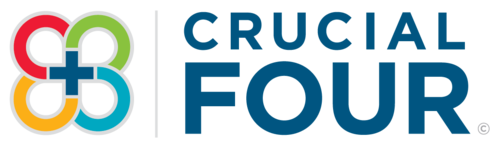 Crucial Four logo, one of Dr. Kasey's recommend brands