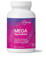 Mega SporeBiotic bottle